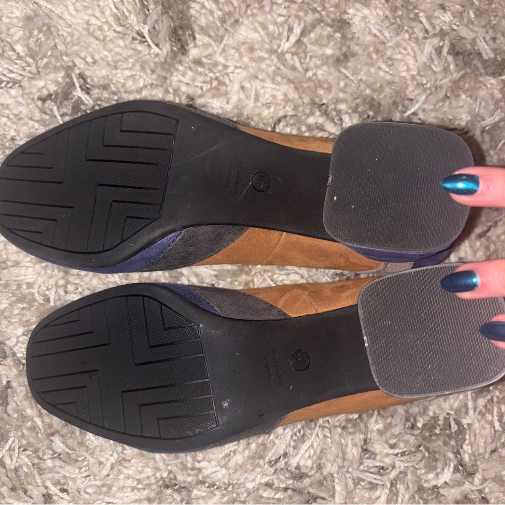 Girotti Colorblock Block Heels - Picture 3 of 5